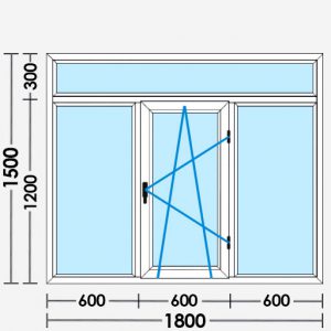 قیمت پنجره دوجداره - طراحی  پنجره